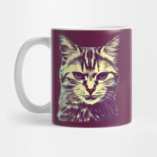 Vintage Photo Cat Design Mug